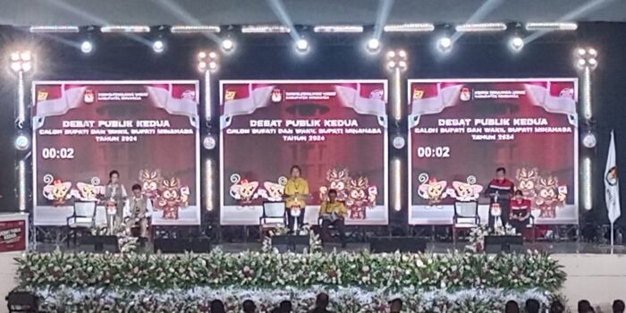 Hebat…, RD-Vasung Kuasai Tema Debat Publik Kedua Pilkada 2024 di Minahasa 2 1000451786