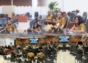 Bersama Kemendagri RI, Bupati Minahasa Noudy Tendean Ikuti Rakor Pengendalian Inflasi