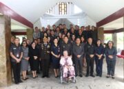 HUT Kota Tomohon ke-22, Walikota Caroll Bersama Forkopimda Ziarah di Makam Mantan Walikota dan Bupati Minahasa