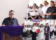 Bupati Robby Dondokambey Ikuti Ibadah Minggu Sengsara Pertama Dirangkaikan Pelantikan Panitia HAPSA WKI Sinode GMIM 2025