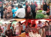 Pastikan Harga Dan Stok Aman Jelang Idulfitri, Wabub Vanda Sarundajang Pimpin Sidak Pasar Langowan