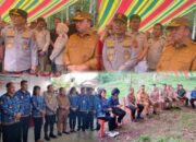 Bupati Minahasa Robby Dondokambey Dampingi Kapolda Sulut Tinjau Lokasi Pembangunan SMA Unggul Garuda di Langowan