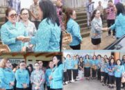 Wabub Vasung dan TP-PKK Minahasa, Dampingi Ketua TP-PKK Sulut Kunjungi Pengrajin Lokal di Eris