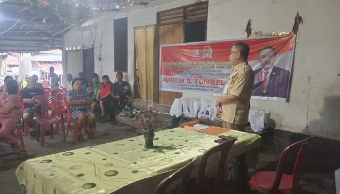 Anggota MPR RI Martin Daniel Tumbelaka Sosialisasikan Empat Pilar Kebangsaan di Malalayang