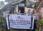 Lapas Kelas IIB Tondano Tebar Kepedulian Lewat Bakti Sosial dalam Rangka HBP ke-61