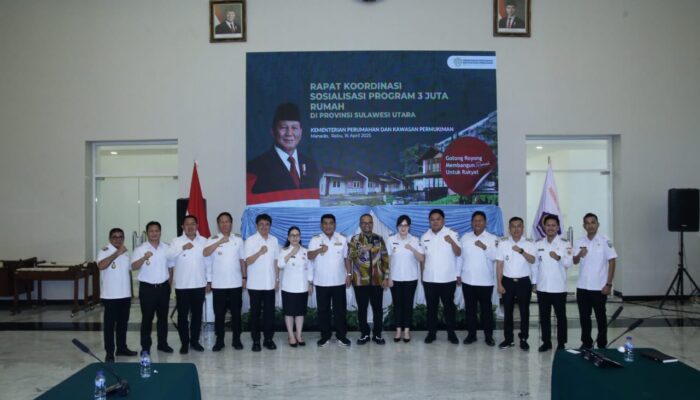 Pemerataan Ekonomi dan Pengurangan Kemiskinan, Pemerintah Tomohon Dukung Penuh Program 3 Juta Rumah