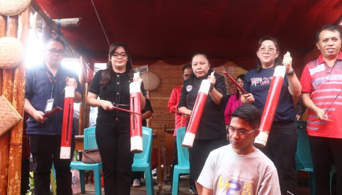 Diresmikan Wawali Sendy, Pemerintah Tomohon Hadirkan Atraksi Budaya Tiap Sabtu di Pasar Ekstrim