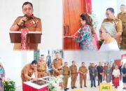 Bupati Robby Dondokambey Hadiri HUT Desa Tonsewer Selatan Ke-13 dan Resmikan Balai Desa serta PAUD Aruy Anate