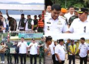 Seriusi Tangani Gulma Eceng Gondok, Bupati RD Dampingi Gubernur YSK Tinjau Danau Tondano