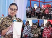 Wabub Vasung Hadiri HUT Desa Atep I ke-13 Dan Pentahbisan Balai Kemasyarakatan