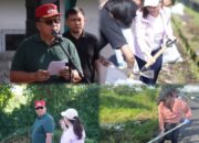 Tunjang Akses Wisata Ke Danau Tondano, Pemkab Minahasa Gelar Kerja Bakti di Sungai Toubeke