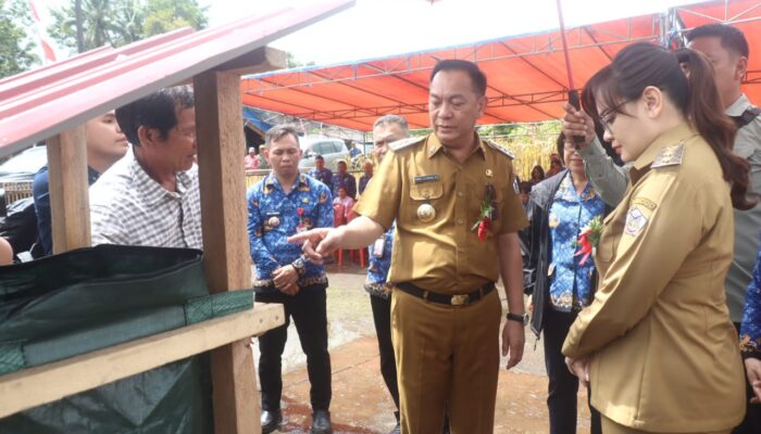 Upaya Kelola Lingkungan Berkelanjutan, Wali Kota Caroll Launching Gerakan Pilah Sampah di Kelurahan Tara-Tara Satu