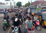 Ratusan Personel Polres Minahasa Amankan Pemakaman Korban Pembunuhan di Desa Langowan