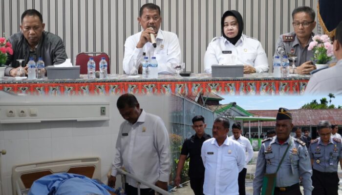Tiba di Nabire, Dirjenpas Langsung Sambangi Petugas Lapas Yang Terluka