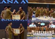 Hadiri Musrenbang RPJMD Sulut 2025-2029, Bupati RD Terima Penghargaan Paritrana Award