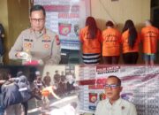 Polres Minahasa Gelar Reka Ulang Dan Konferensi Pers Terkait Peristiwa Pembunuhan di Minahasa