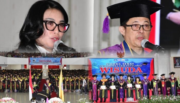 646 Mahasiswa UNSRAT Lulus Wisuda, Pemerintah Provinsi Sulut Puji Kontribusi Dunia Pendidikan