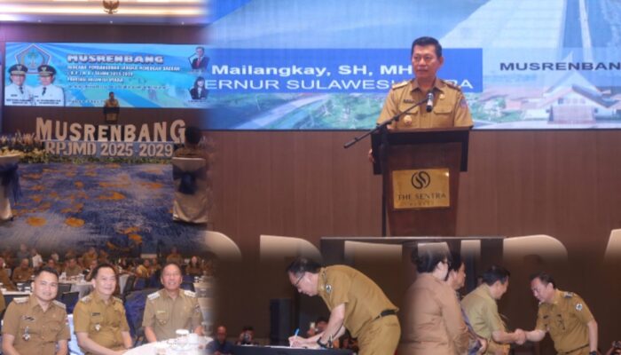 Wali Kota Caroll Ikut Susun Arah Pembangunan Sulut Lewat Musrenbang RPJMD 2025–2029