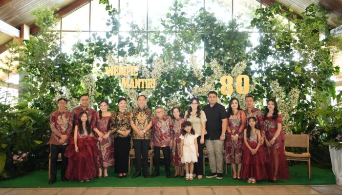 Kehadiran Wali Kota Caroll Senduk di Ulang Tahun ke-80 Wempi Mantiri Jadi Momen Hangat Penuh Doa dan Inspirasi