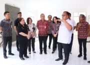 Masuk Tahap Finishing, Bupati Minahasa Robby Dondokambey Tinjau Pembangunan Sekolah Rakyat di Desa Tampusu