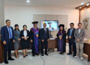 Sekretaris PWI Sulut Merson Simbolon Raih Gelar Doktor Ilmu Manajemen