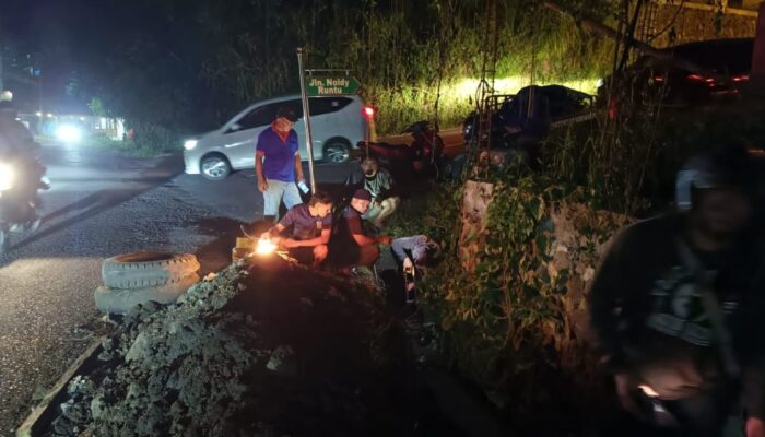 Terima Laporan Konsumen, PDAM Tomohon Perbaiki Instalasi Air Meski Larut Malam