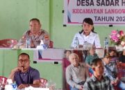 Pemdes Noongan 3 Ikuti Sosialisasi Penyuluhan Desa Sadar Hukum di Langowan Barat