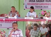 Pemdes Walewangko Ikuti Pemaparan Sosialisasi Penyuluhan Desa Sadar Hukum