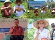 RD-Vasung Hadiri Panen Bersama Cabai Merah Kriting Dan Peletakan Baru Pertama Gudang Koperasi Rukun Pemuda Kristen Taraitak