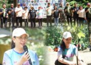 Ikut Tanam Pohon di Area Air Terjun Tutuasan, Wabup Vasung: KPAB Jadi Contoh Inspiratif