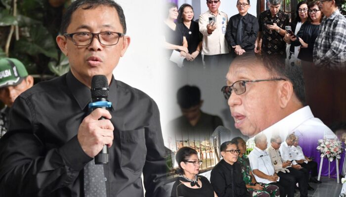 UNSRAT Beri Penghormatan Terakhir untuk Everdina Ratulangi Anak Dr GSSJ Ratulangi di Manado