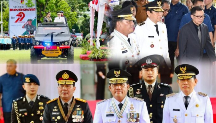 Rektor UNSRAT Prof Berty Sompie Turut Merayakan Hari Bhayangkara Ke-79 di Manado Bukti Kolaborasi Institusi Penting