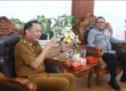 Walikota CS Audiensi dengan Kepala Kantor Kemenkum Sulut
