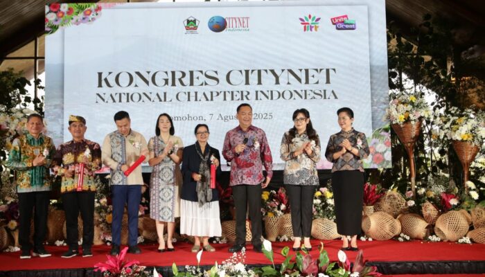 Pembukaan Kongres CityNet di Taman Kelong Warnai Langkah Kota Tomohon di Panggung Nasional
