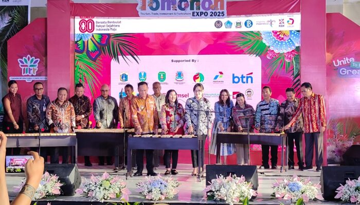 Resmi Dibuka, Dari Tomohon untuk Dunia TIFF 2025 Diharapkan Jadi Motor Pertumbuhan Ekonomi Sulut