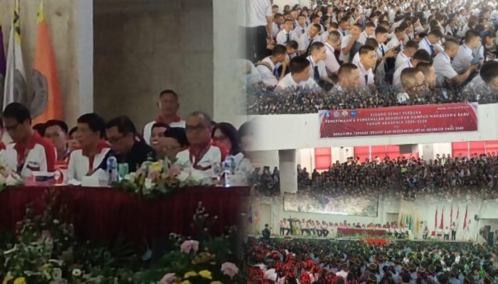 5012 Mahasiswa Baru UNSRAT Siap Ditempa, Begini Pesan Rektor Sompie