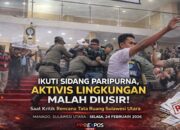 Penolakan Masyarakat Sipil Menguat, RTRW Sulawesi Utara Dinilai Legitimasi Perampasan Ruang Hidup