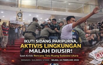 Penolakan Masyarakat Sipil Menguat, RTRW Sulawesi Utara Dinilai Legitimasi Perampasan Ruang Hidup
