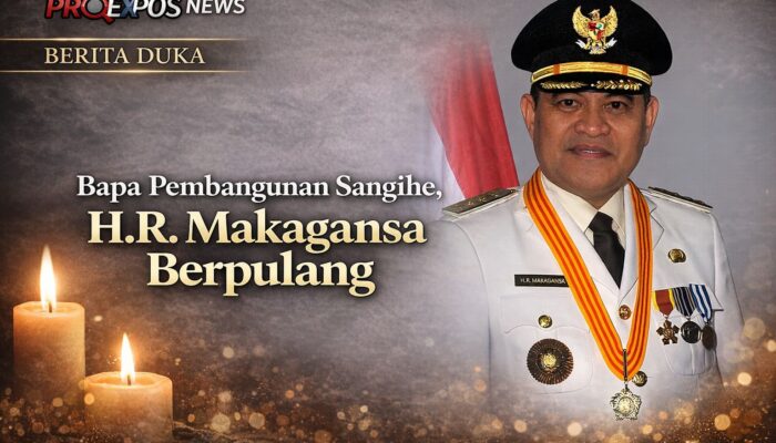 Kabar Duka, Mantan Bupati Kepulauan Sangihe H.R. Makagansa Berpulang