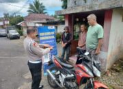 Era Digital, Polsek Motoling Permudah Pengaduan Lewat QR Code