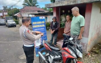 Era Digital, Polsek Motoling Permudah Pengaduan Lewat QR Code