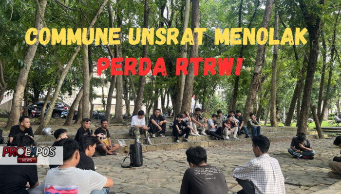 Commune unsrat menolak Perda Rencana Tata ruang Wilayah (Rtrw) 1 neutral minimalist motivational quote facebook post 2