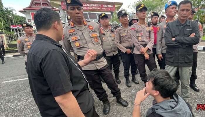 Peringatan Hardiknas di Sulut Diwarnai Aspirasi Mahasiswa, Soroti Pendekatan Humanis