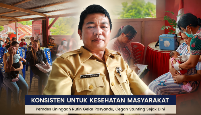 Pemdes Liningaan Pertegas Komitmen Kesehatan Masyarakat Lewat Posyandu Rutin