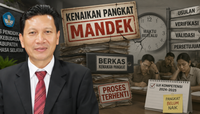 Skandal Kenaikan Pangkat Guru Mandek, Kinerja Disdikbud Minsel Dipertanyakan