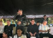 Polres Bitung Kawal Nobar Piala Dunia Hingga Konvoi Suporter Berakhir Aman