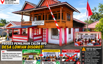 Diduga Abaikan Tahapan Penjaringan di Tingkat Jaga, Proses Pemilihan Calon BPD Desa Lowian Disorot
