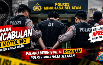 Oknum Pimpinan Gereja di Motoling Terseret Kasus Dugaan Pencabulan, Polisi Lakukan Penahanan